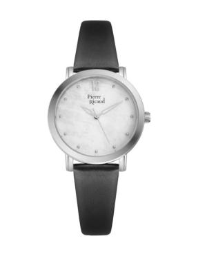 Women Classic Analog Quartz Watch PIERRE RICAUD Silver Dial 33mm P22095.527FQ
