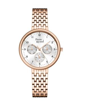 Moteriškas Classic Analog Kvarcinis Watch PIERRE RICAUD Juodas Dial 36mm P22089.9123QF