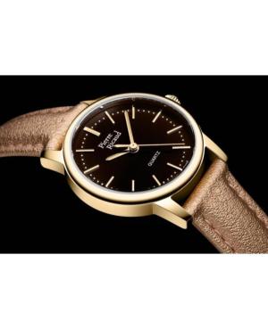 Kobiety Classic Analog kwarcowy Zegarek PIERRE RICAUD Brązowy Wybierz 28mm P51091.1B1GQ image 4