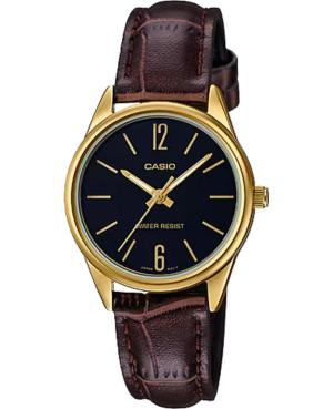 Moteriškas Japoniškas Kvarcinis Rodyklinis Watch CASIO LTP-V005GL-1B (A)