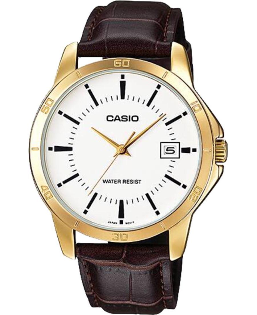 Mężczyźni Japonia kwarcowy analogowe Zegarek CASIO MTP-V004GL-7A (A)