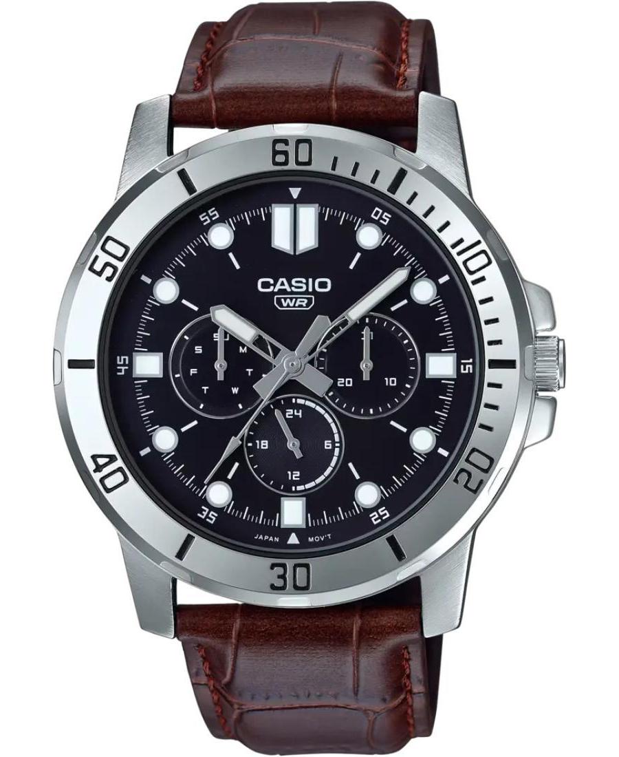 Vyriškas Japoniškas Kvarcinis Rodyklinis Watch CASIO MTP-VD300L-1E (A)