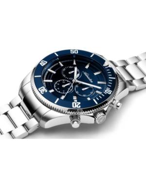 Vyriškas Classic Analog Klasikinis Swiss Kvarcinis Watch Chronograph ADRIATICA Mėlyna Dial 48mm A1139.5115CHN image 2