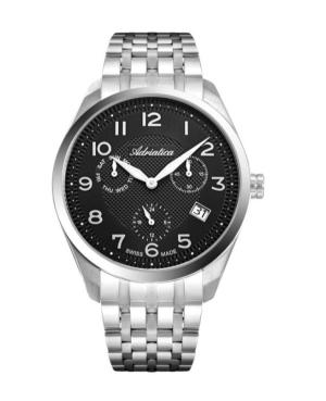 Mężczyźni Classic Analog klasyczny Szwajcar kwarcowy Zegarek ADRIATICA Czarny Wybierz 43mm A8309.5126QF