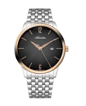 Mężczyźni Classic Analog klasyczny Szwajcar kwarcowy Zegarek ADRIATICA Kolor srebrny Wybierz 44mm A8269.R156Q