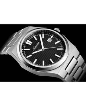 Men Classic Analog Klasické Swiss Quartz Watch ADRIATICA Černá Dial 40mm A8326.5114Q image 3
