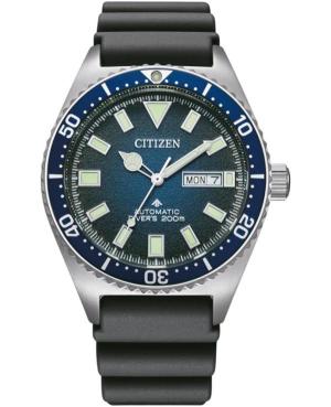 Men Diver Japan Automatic Analog Watch CITIZEN NY0129-07LE Blau Dial 41mm image 1