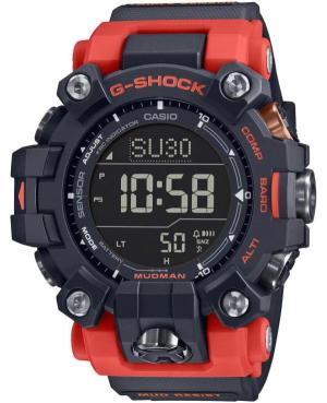 Men Sports Functional Diver Japan Eco-Drive Digital Watch Timer CASIO GW-9500-1A4ER G-Shock Black Dial 53mm