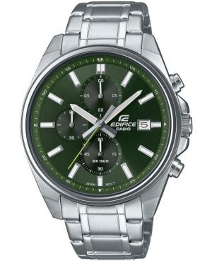 Mężczyźni klasyczny Japonia kwarcowy analogowe Zegarek Chronograf CASIO EFV-610D-3CVUEF Zielony Wybierz 44mm image 1
