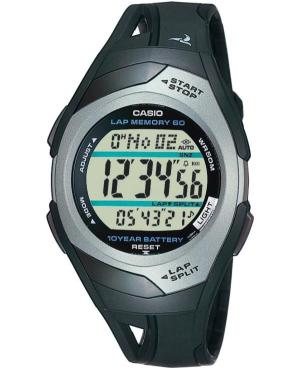 Men Sports Functional Japan Quartz Digital Watch Timer CASIO STR-300C-1VEF Silver color Dial 35mm