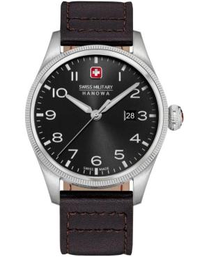 Men Klassisch Swiss Quartz Analog Watch SWISS MILITARY HANOWA SMWGB0000804 Schwarz Dial 43mm image 1