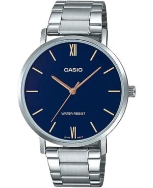Men Fashion Japan Quartz Analog Watch CASIO MTP-VT01D-2B (A)