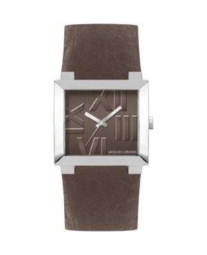 Women Quartz Watch JACQUES LEMANS 1-1218F Hnědá Dial