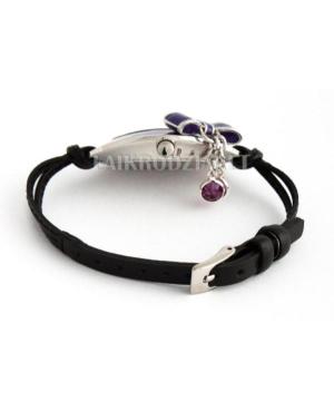 Women Quartz Analog Watch STORM BOW CHARM PURPLE Schwarz Dial image 1