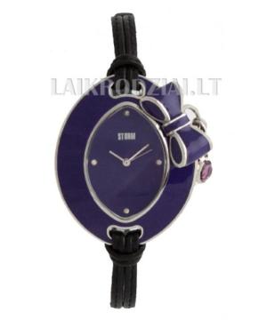Women Quartz Analog Watch STORM BOW CHARM PURPLE Schwarz Dial image 2