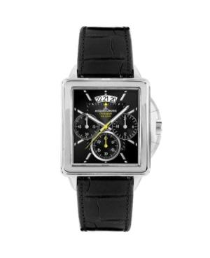 Men Quartz Analog Watch Chronograph JACQUES LEMANS 1-1539A Black Dial