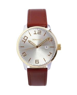 Men Klassisch Quartz Analog Watch TL8250MJWH Silver Dial 40mm
