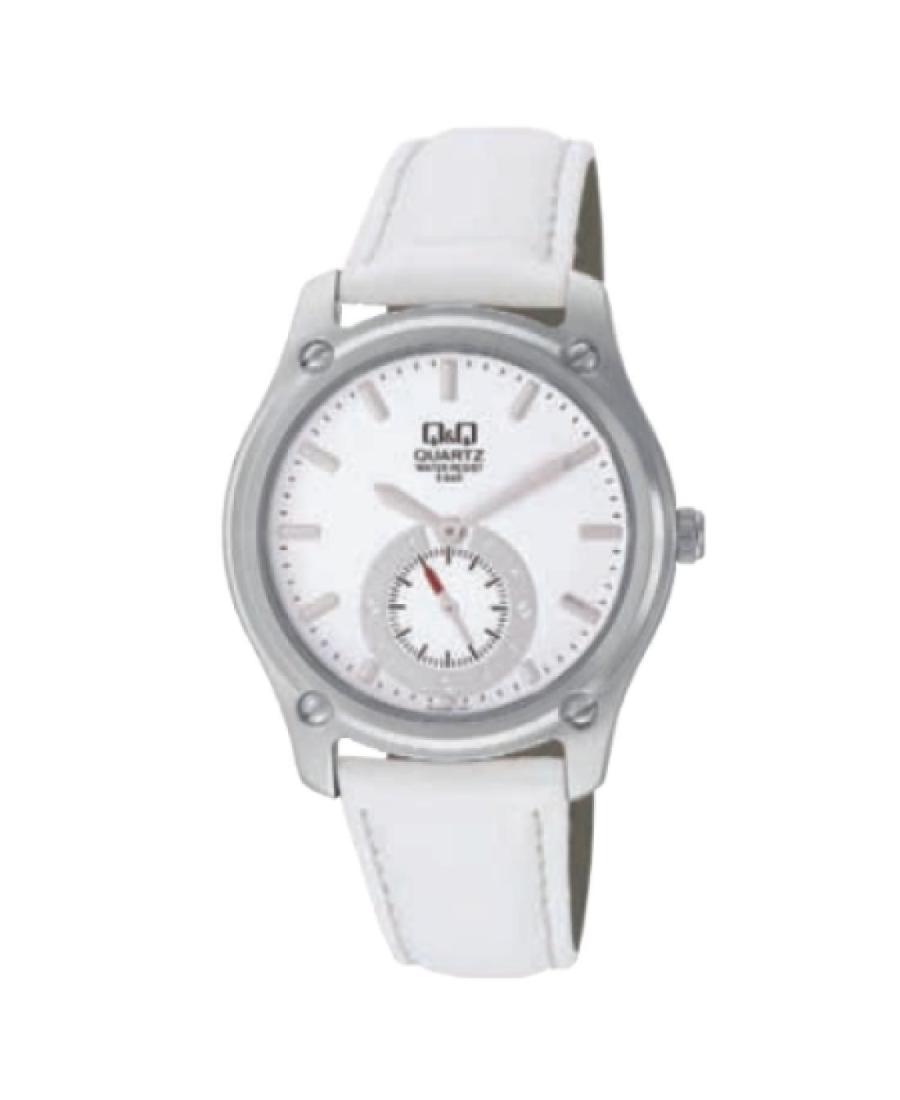 Men Fashion Japan Quartz Analog Watch Q&Q Q606J301Y White Dial 40mm