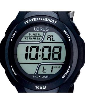 Men Sports Functional Japan Quartz Digital Watch Timer LORUS R2305EX-9 Silver color Dial 46mm image 4