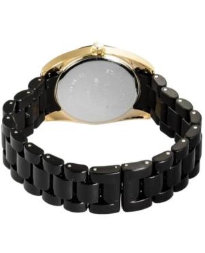 Women Fashion Japan Quartz Analog Watch Q&Q GQ13J002Y Black Dial 35mm