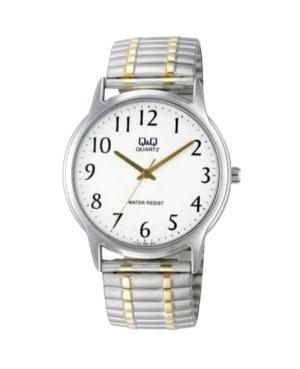Men Classic Japan Quartz Analog Watch Q&Q VY24J404Y White Dial 38mm