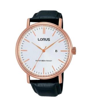 Men Classic Japan Quartz Analog Watch LORUS RH988DX-9 Silver Dial 43mm