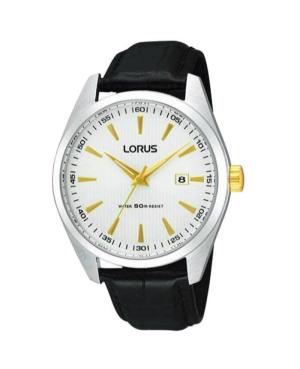 Men Klassisch Japan Quartz Analog Watch LORUS RH905DX-9 Silver Dial 40mm