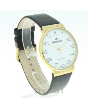 Vyriškas Klasikinis Swiss Kvarcinis Rodyklinis Watch BISSET BSCD18GAWX05BX Balta Dial 40mm image 2