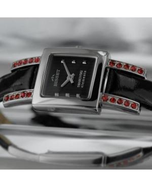 Kobiety Moda Szwajcar kwarcowy analogowe Zegarek BISSET BSAD20SIBX03BX Czarny Wybierz 19mm