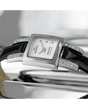 Women Fashion Swiss Quartz Analog Watch BISSET BSAD20SISX03BX Bílá Dial 19mm