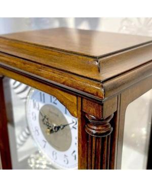 RHYTHM CRH176NR06 настольные кварцевые часы Wood Kоричневый Дерево Коричневий image 4