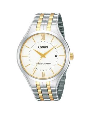 Men Classic Japan Quartz Analog Watch LORUS RH926DX-9 White Dial 40mm