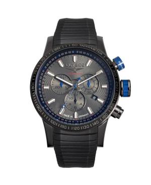 Men Sports Quartz Analog Watch Chronograph ELYSEE ELS-79002 Silver color Dial 45mm
