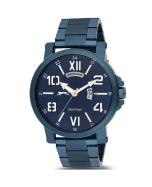 Vyriškas Modernus (fashion) Kvarcinis Rodyklinis Watch SLAZENGER SL.9.1186.1.02 Mėlyna Dial 50mm