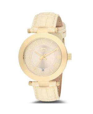 Women Fashion Quartz Analog Watch SLAZENGER SL.9.1128.3.05 Braun Dial 36mm