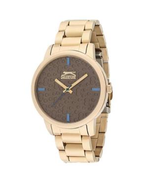 Women Fashion Quartz Analog Watch SLAZENGER SL.9.1238.3.02 Hnědá Dial 38mm
