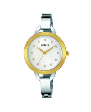 Women Classic Japan Quartz Analog Watch LORUS RG228KX-9 Silver Dial 30mm