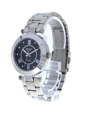 Women Classic Quartz Analog Watch OMAX FB08P26I Black Dial 34mm image 1