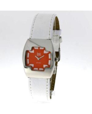 Women Japan Quartz Analog Watch Q&Q VK83-332 Oranžová Dial 29mm image 5