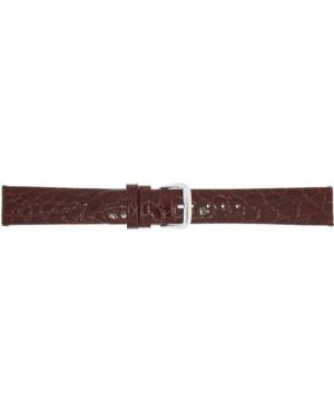 Watch Strap CONDOR CONDOR Croco Grain 244R.02.18.W Cherry 18 mm