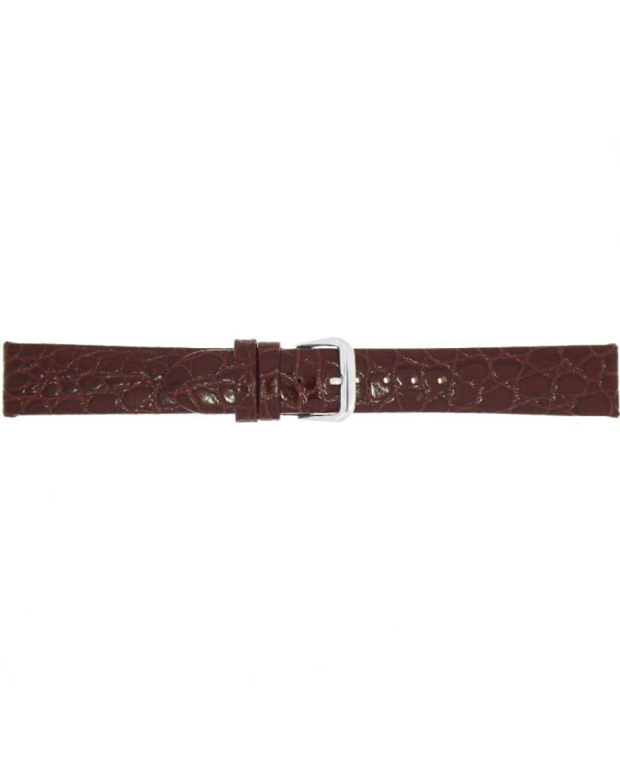 Ремешок для часов CONDOR Croco Grain 244R.02.18.W Кожа Бордо 18 мм