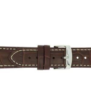 Ремешок для часов CONDOR Aligator Grain 308R.02.22.W Кожа Коричневый 22 мм изображение 2