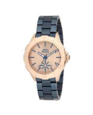 Женские Fashion Кварцевые Аналоговый Часы SLAZENGER SL.9.1176.3.06 Цвет золота Циферблат 38.5mm