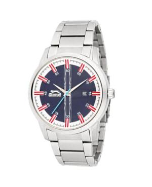 Men Fashion Quartz Analog Watch SLAZENGER SL.9.1075.1.05 Multicolor Dial 44mm