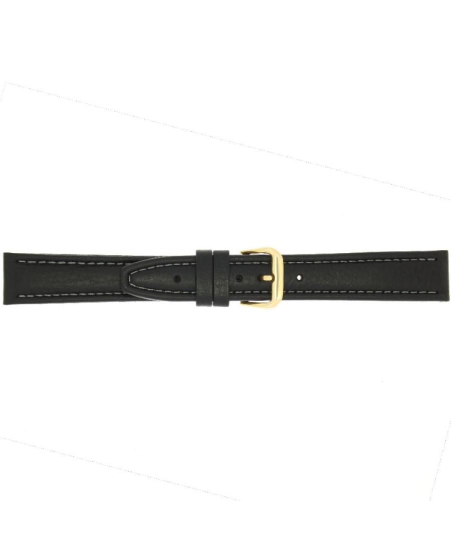 Ремешок для часов CONDOR Padded Calf Extra Long 062L.01.18.Y Кожа Чёрный 18 мм