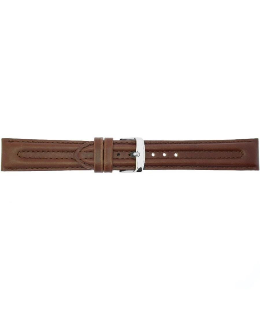 Watch Strap CONDOR Mustang 057R.02.18.W Brown Hnědá 18 mm