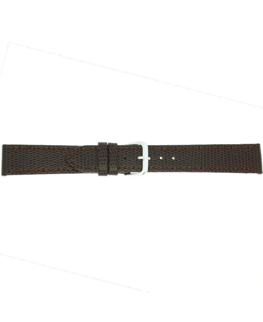 Ремешок для часов CONDOR Lizard Grain Strap 177R.02.18.W Кожа Коричневый 18 мм