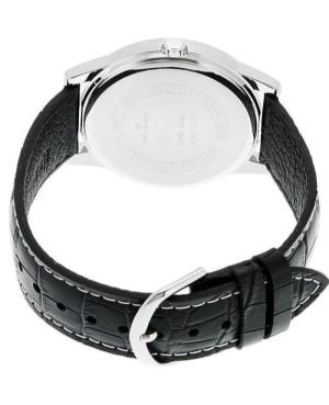 Vyriškas Klasikinis Japoniškas Kvarcinis Rodyklinis Watch Q&Q C214J304Y Balta Dial 40mm