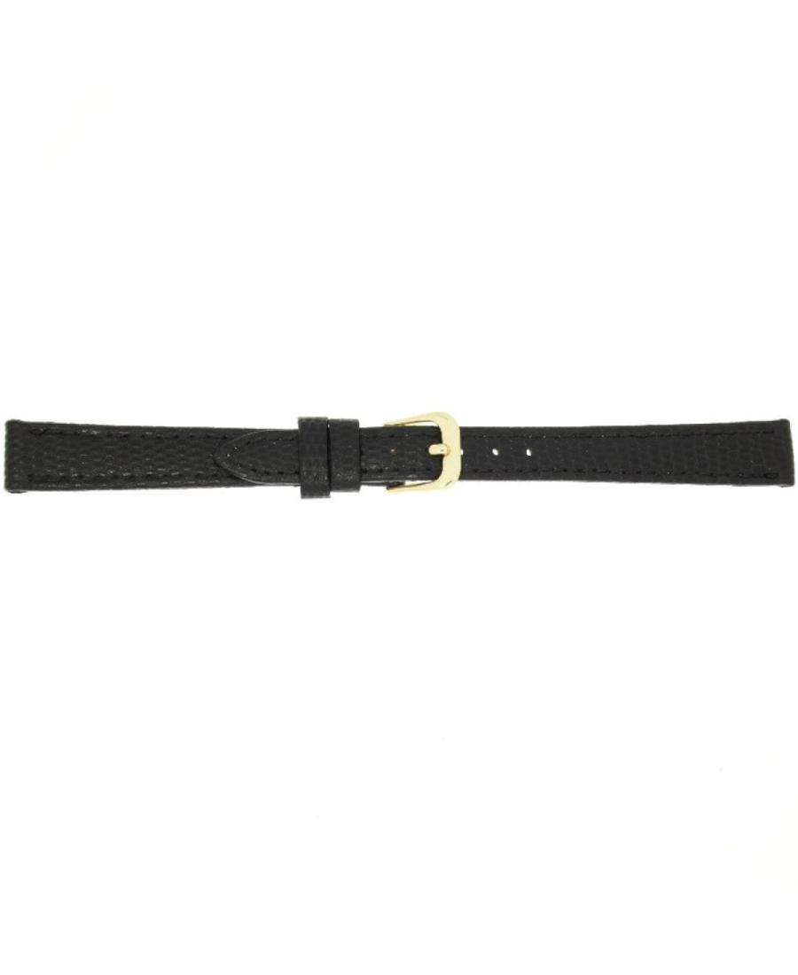 Watch Strap CONDOR Lizard Grain Strap 177R.01.10.Y Black 10 mm