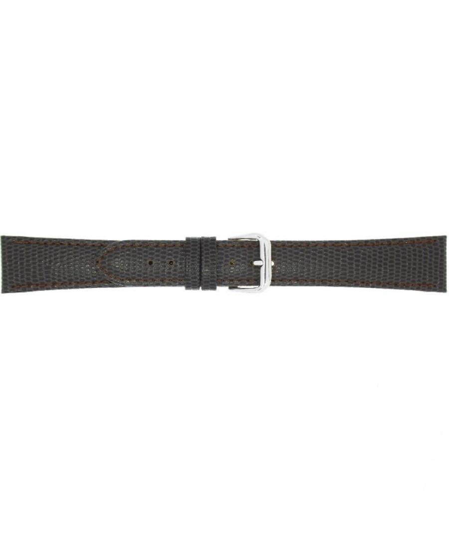 Ремешок для часов CONDOR Semi Padded Lizard Grain Extra Long 065L.02.20.W Кожа Коричневый 20 мм